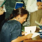 Carolyn Askar at a Book Signing